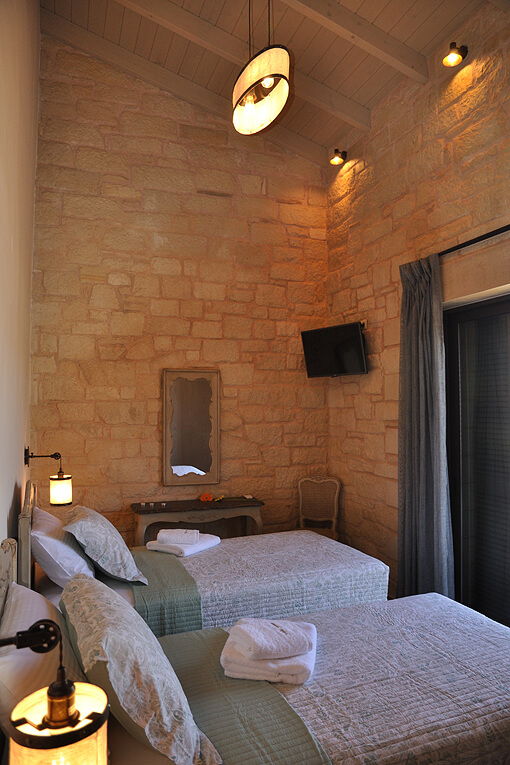 First floor: Bedroom with 2 single beds can be attached to create one king size bed